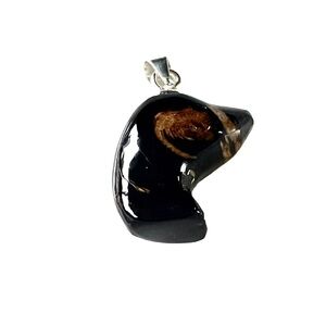 Black Coral Pendant. Coral pendant. Coral negro